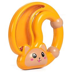 Babyhug Squirrel Shape Baby Rattle - Orange