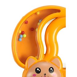 Babyhug Squirrel Shape Baby Rattle - Orange