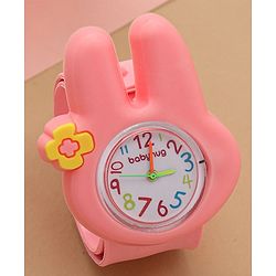Babyhug Free Size Analog Watch - Pink