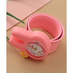 Babyhug Free Size Analog Watch - Pink
