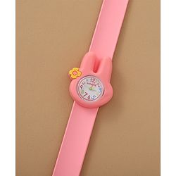 Babyhug Free Size Analog Watch - Pink