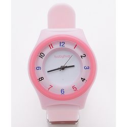 Babyhug Free Size Analog Watch - Pink