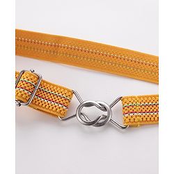 Babyhug Free Size Braided Belt - Yellow