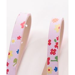 Babyhug Free Size Belt with Floral Print - Beige