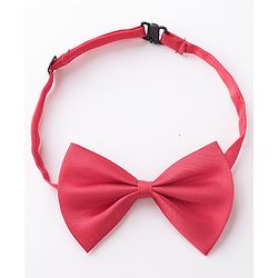 Babyhug Bow and Suspender Set Polka Dot  Printed - Red