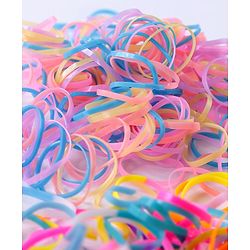 Babyhug Rubber Bands & Scrunchies Sets Free Size Pack Of 3 - Multicolor