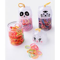 Babyhug Rubber Bands & Scrunchies Sets Free Size Pack Of 3 - Multicolor