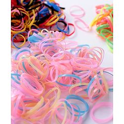 Babyhug Rubber Bands & Scrunchies Sets Free Size Pack Of 3 - Multicolor