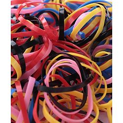 Babyhug Rubber Bands & Scrunchies Sets Free Size Pack Of 3 - Multicolor