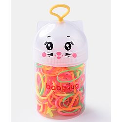 Babyhug Rubber Bands & Scrunchies Sets Free Size Pack Of 3 - Multicolor