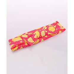 Babyhug Free Size Headbands With Bow Applique Pack of 3- Multicolor