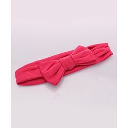 Babyhug Free Size Headbands With Bow Applique Pack of 3- Multicolor