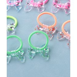 Babyhug Rubber Bands & Scrunchies Sets  Pack of 10 - Multicolour