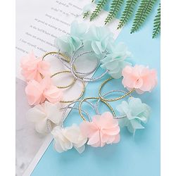 Babyhug Free Size Rubber Band Pack of 10 - Multicolor