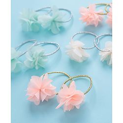 Babyhug Free Size Rubber Band Pack of 10 - Multicolor
