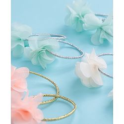 Babyhug Free Size Rubber Band Pack of 10 - Multicolor