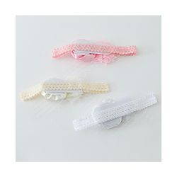 Babyhug Free Size Headbands With Flower Applique Pack of 3- Multicolor