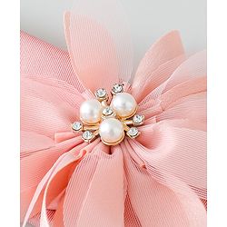 Babyhug Headbands with Floral Applique Pack of 3 - Multicolor
