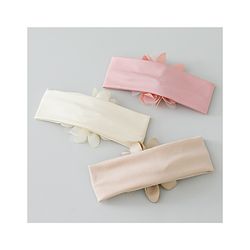 Babyhug Headbands with Floral Applique Pack of 3 - Multicolor