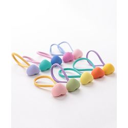 Babyhug Rubber Bands & Scrunchies Sets Pack of 10 - Multicolour