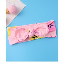 Babyhug Bow Appliques Headbands  Pack of 3 - Multicolor