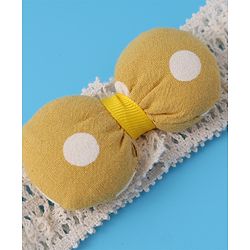 Babyhug Headbands with Bow Applique Pack of 2 - Multicolor