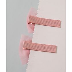 Babyhug Bow & Butterfly Clips Pack of 2 - Pink