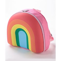 Babyhug Fashion Backpacks Rainbow Print - Multicolor