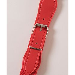 Babyhug Free Size Solid Colour Belt - Red
