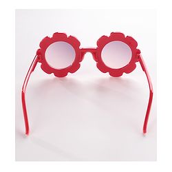 Babyhug Flower Shape Sunglasses -Red