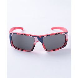Babyhug Camouflage Print Sunglasses - Pink