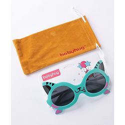 Babyhug Tiger Shape Sunglasses -Yellow