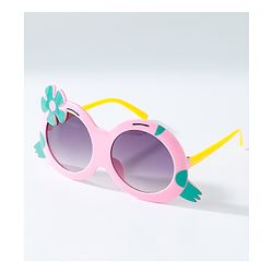 Babyhug Sunglasses  with Floral Design - Pink