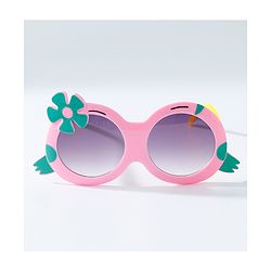 Babyhug Sunglasses  with Floral Design - Pink