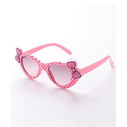 Babyhug Sunglasses with Bow Design -Pink