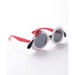 Babyhug Sunglasses with Cap Applique - White