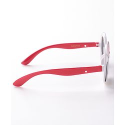 Babyhug Sunglasses with Cap Applique - White