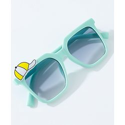 Babyhug Sunglasses with Cap Applique - Light Green