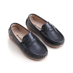 Cute Walk by Babyhug Slip On Formal Shoes - Black