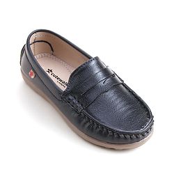 Cute Walk by Babyhug Slip On Formal Shoes - Black