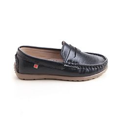 Cute Walk by Babyhug Slip On Formal Shoes - Black