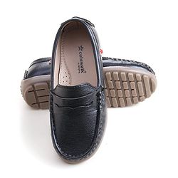 Cute Walk by Babyhug Slip On Formal Shoes - Black
