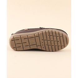 Cute Walk by Babyhug Slip On Formal Shoes - Dark Brown