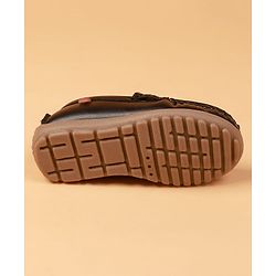 Cute Walk by Babyhug Slip On Formal Shoes -  Black