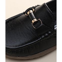 Cute Walk by Babyhug Slip On Formal Shoes -  Black