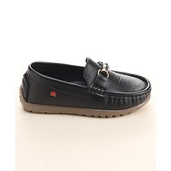 Cute Walk by Babyhug Slip On Formal Shoes - Dark Brown