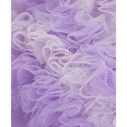 Babyhug One Shoulder Sleeves Party Dress With Leafs Embroidery & Sequin Detailing - Lavender