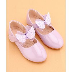 Cute Walk by Babyhug Ballerina with Velcro Closure  - Purple