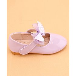 Cute Walk by Babyhug Ballerina with Velcro Closure  - Purple