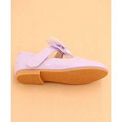 Cute Walk by Babyhug Ballerina with Velcro Closure  - Purple